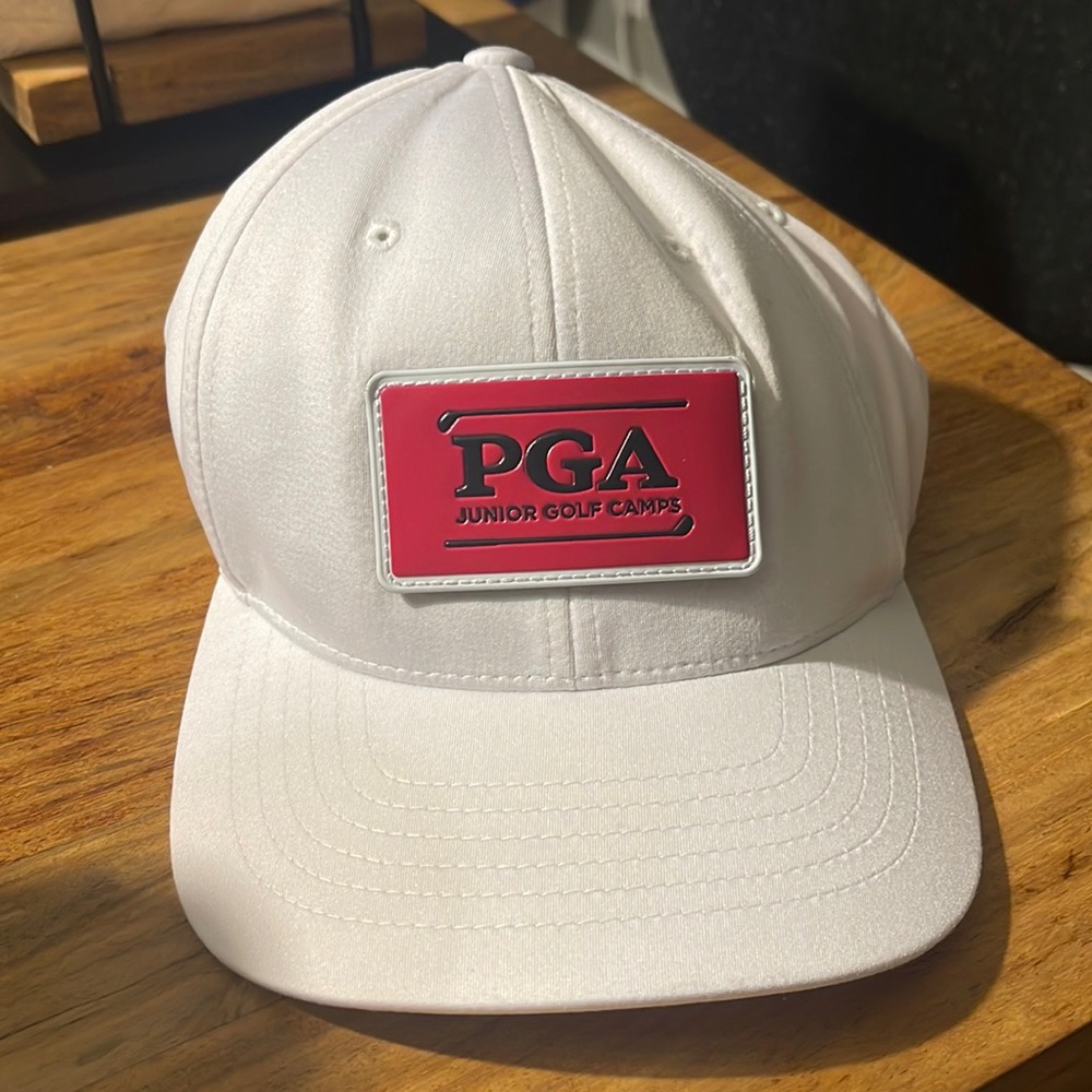 PGA Junior Golf Camps Puma White Hat